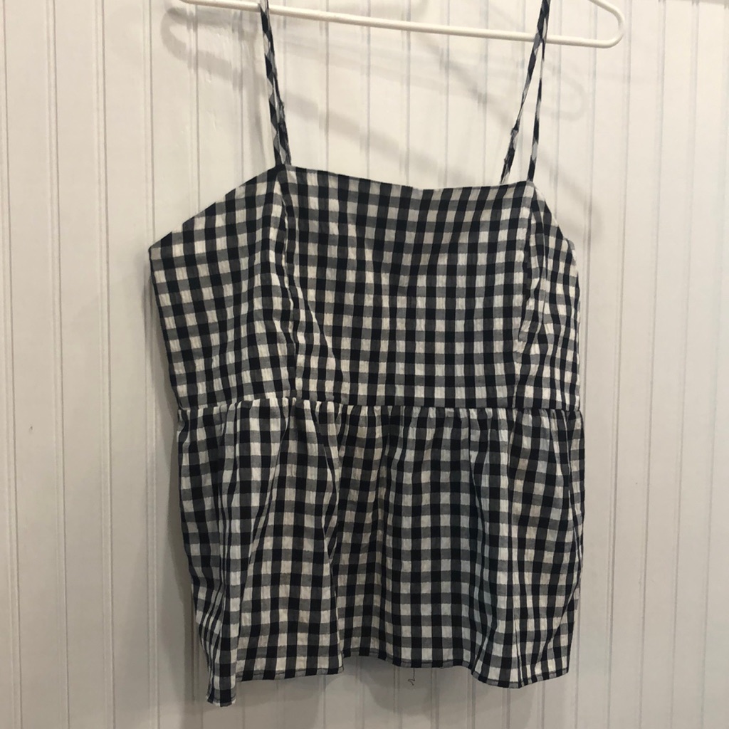 Fun Spring Checked Top!